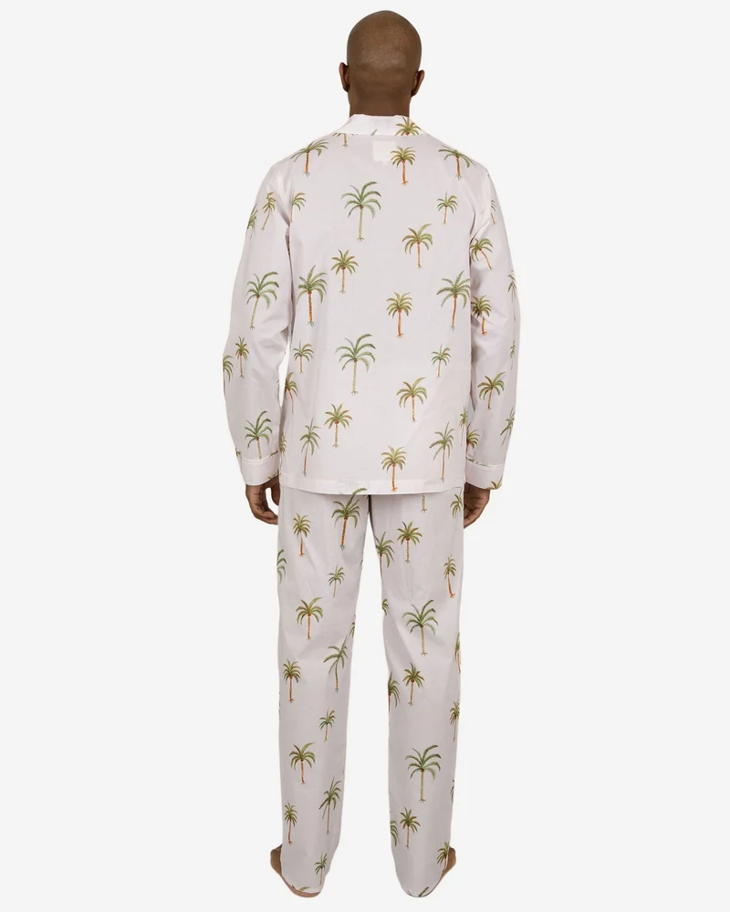Men's pyjamas – Palm Beach in beige