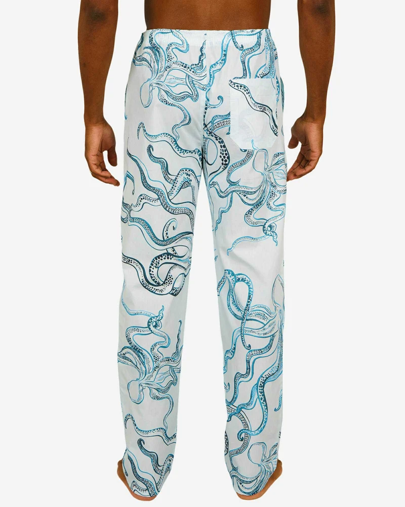 Men's Lounge Pants – Octopus Indigo