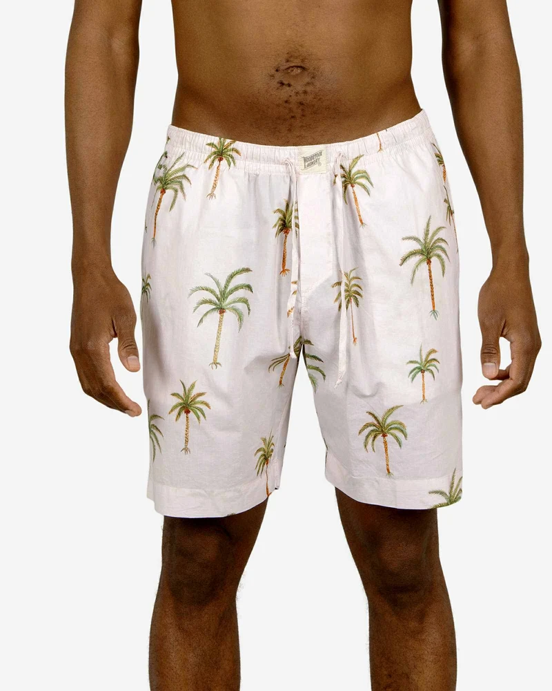 Men's Lounge Shorts - Palm Beach