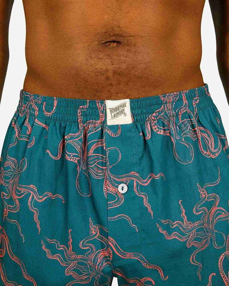 Men's Boxer Shorts – Octopus Pink
