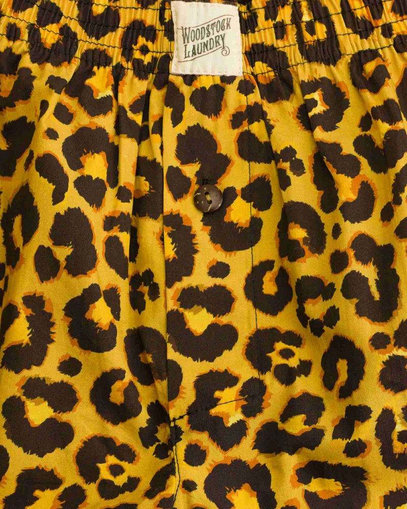 Men's Boxer Shorts - Leopard Skin