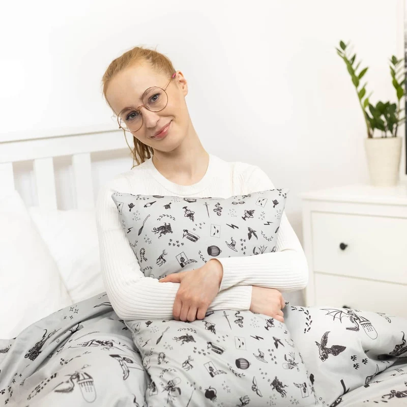 Gesundheitskissen Grau Zauberei