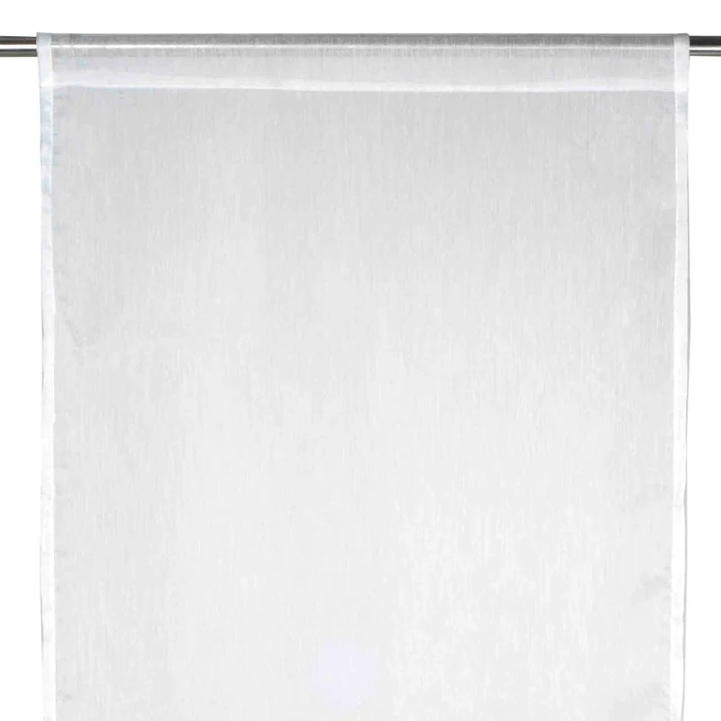 Voilage de vitrages TRAMONTANE blanc