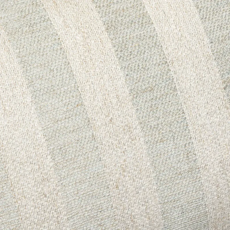 Housse de coussin FABBIO céladon et naturel