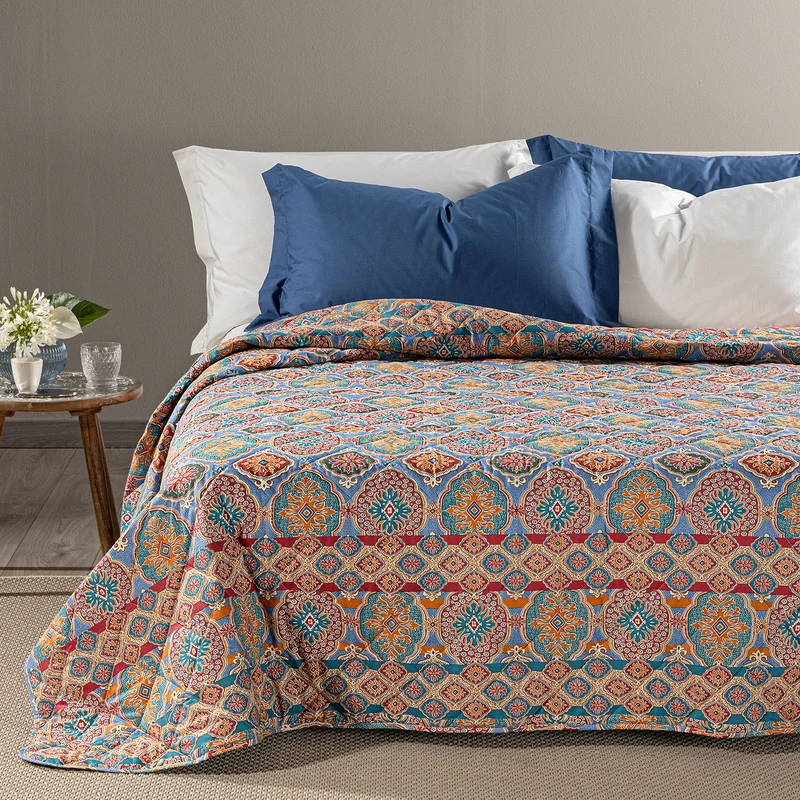 Copriletto Primaverile orlando Oasis in Cotone 80 gr/mq
