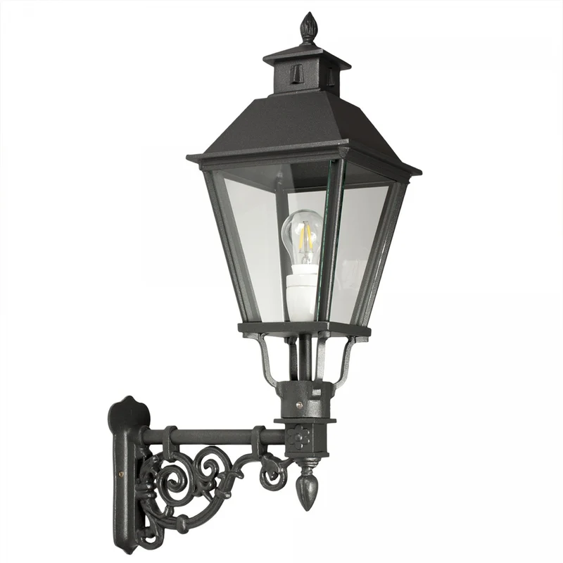 Casa Padrino Jugendstil Außenwandleuchte 25 x 43 x H. 80 cm - Verschiedene Farben - Nostalgische Wetterfeste Außenleuchte