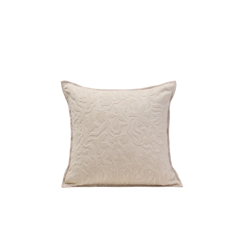Housse de coussin CORINNA ivoire