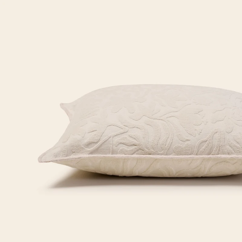 Housse de coussin CORINNA ivoire