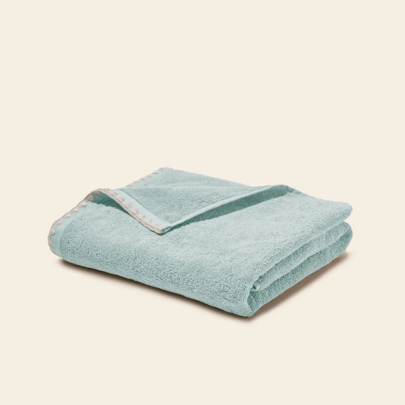 La Sortie de Bain NERYDA céladon et beige