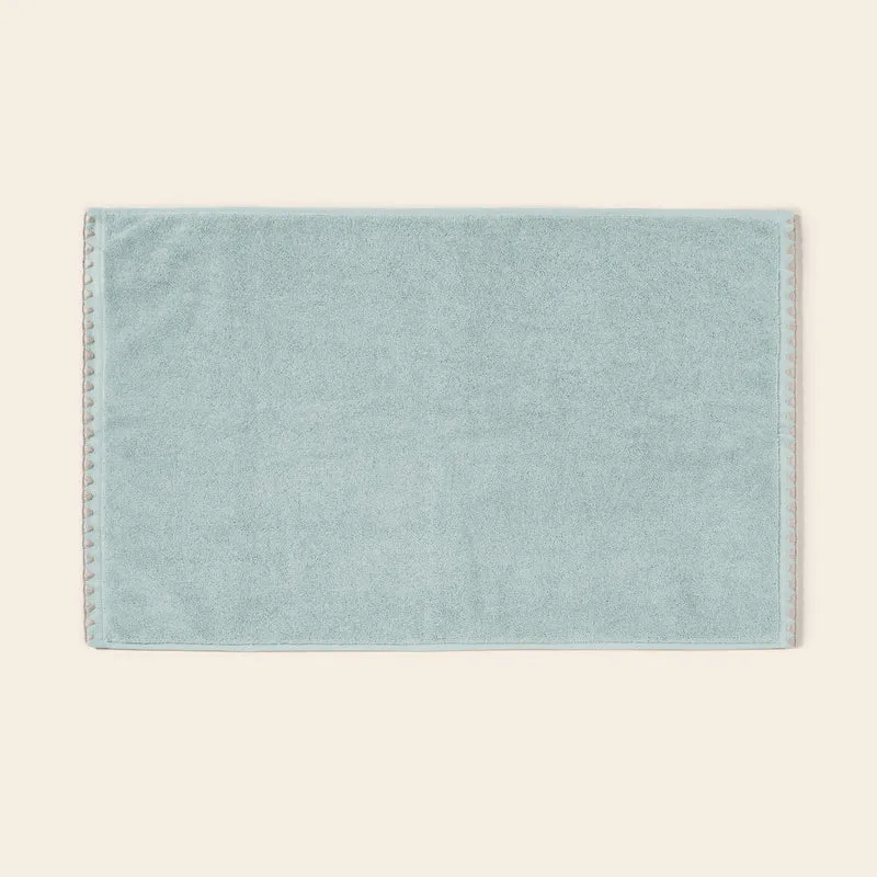 La Sortie de Bain NERYDA céladon et beige