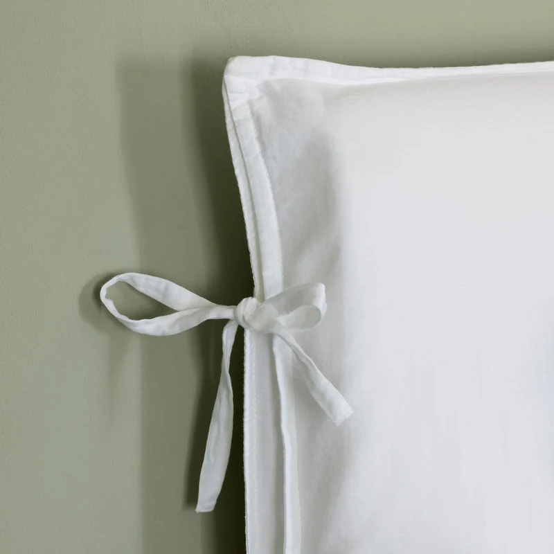 Housse de tête de lit SATHEENE simplement blanc