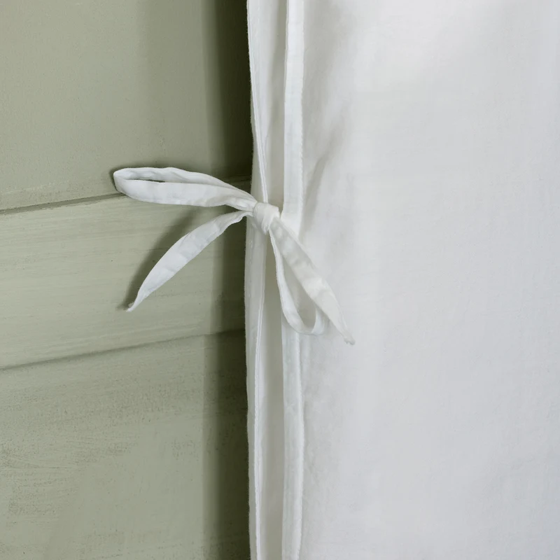 Housse de tête de lit SATHEENE simplement blanc