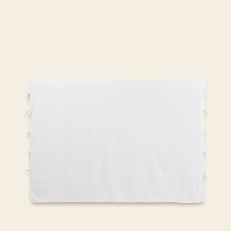Housse de tête de lit SATHEENE simplement blanc