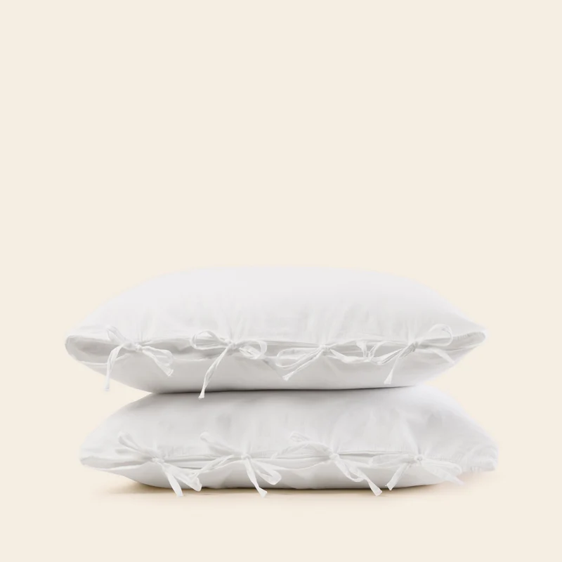 Parure de lit SATHEENE simplement blanc
