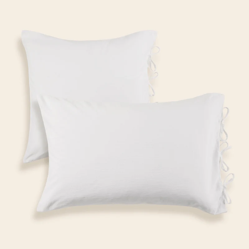 Parure de lit SATHEENE simplement blanc