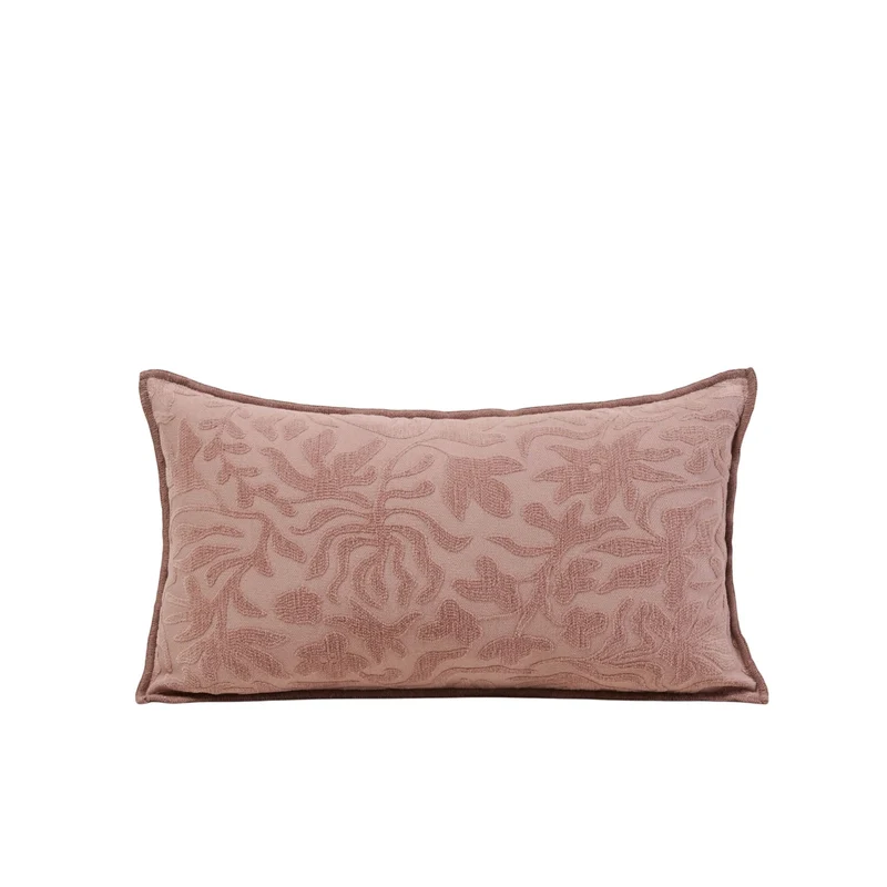 Housse de coussin CORINNA rose ancien