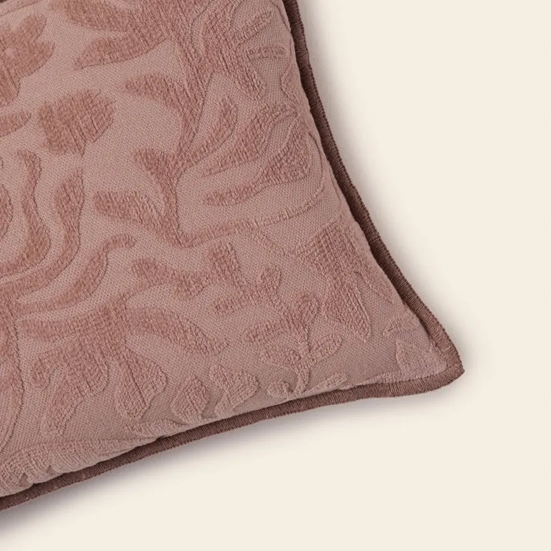 Housse de coussin CORINNA rose ancien