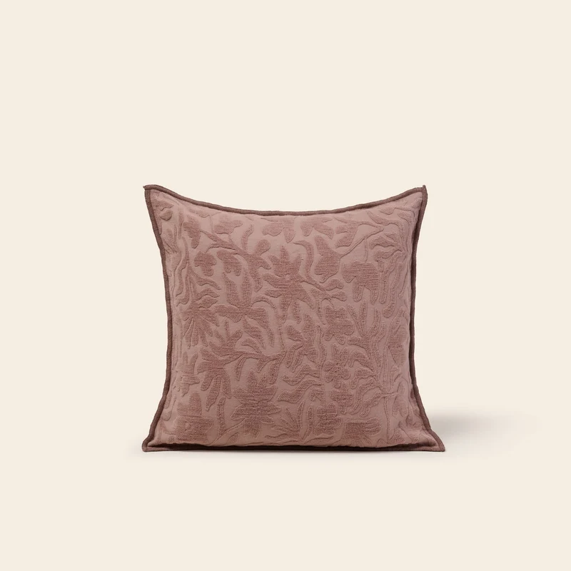 Housse de coussin CORINNA rose ancien