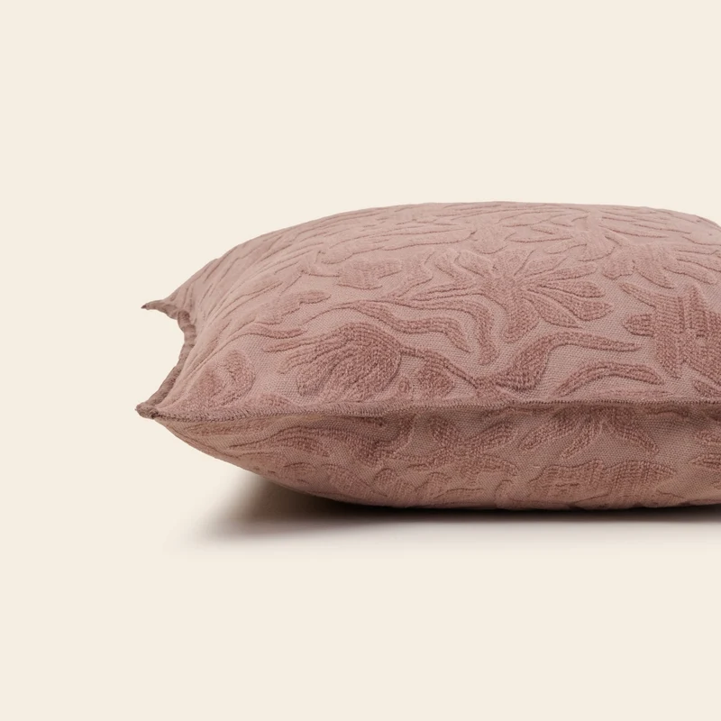 Housse de coussin CORINNA rose ancien