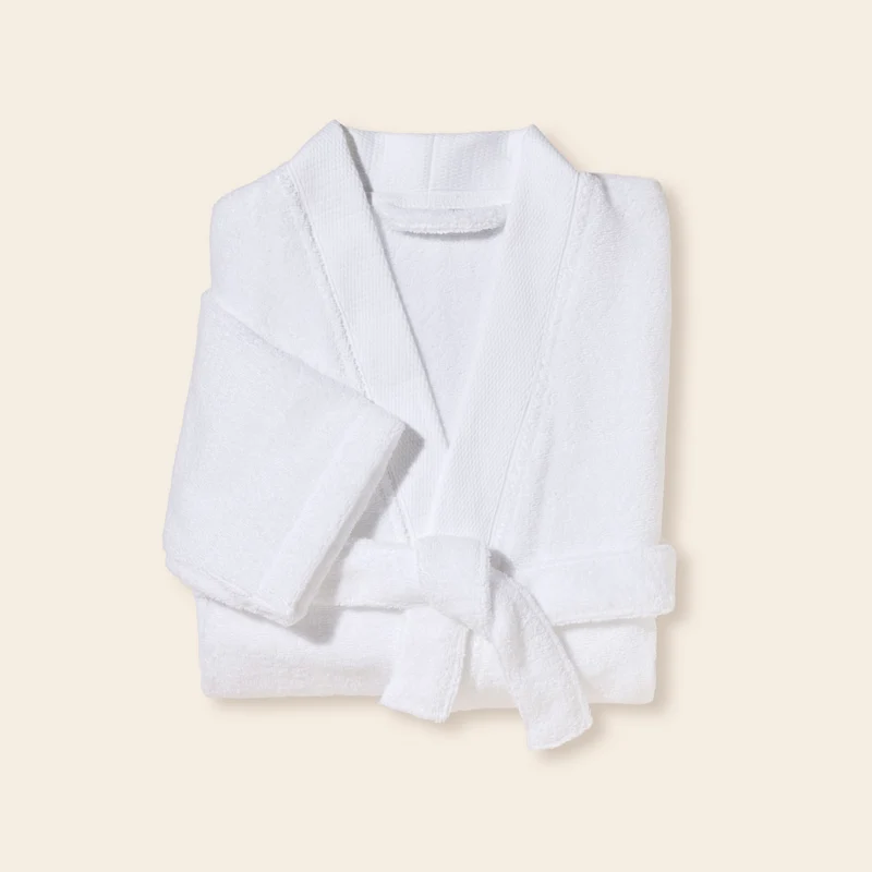 Peignoir de bain NARUMI blanc