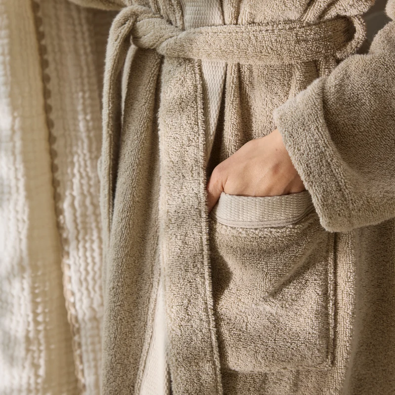 Peignoir de bain NARUMI beige