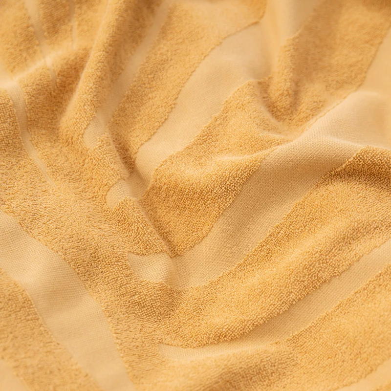 Fouta de plage TROPI jaune ocre