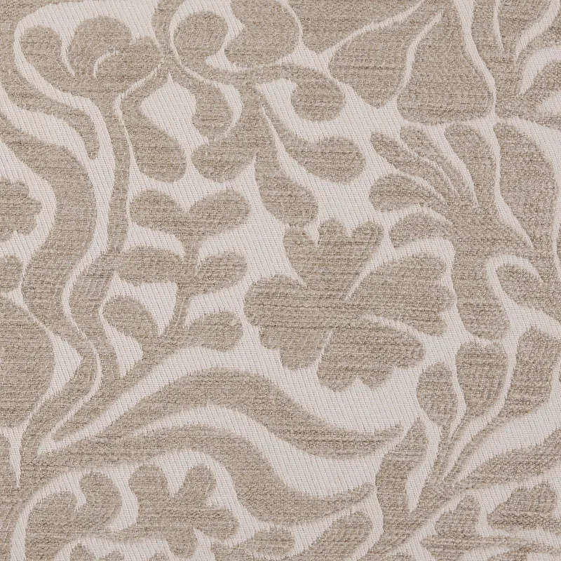 Housse de coussin SILENE ivoire et taupe