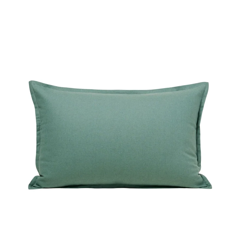 Housse de coussin LEOLINO cèdre bleuté