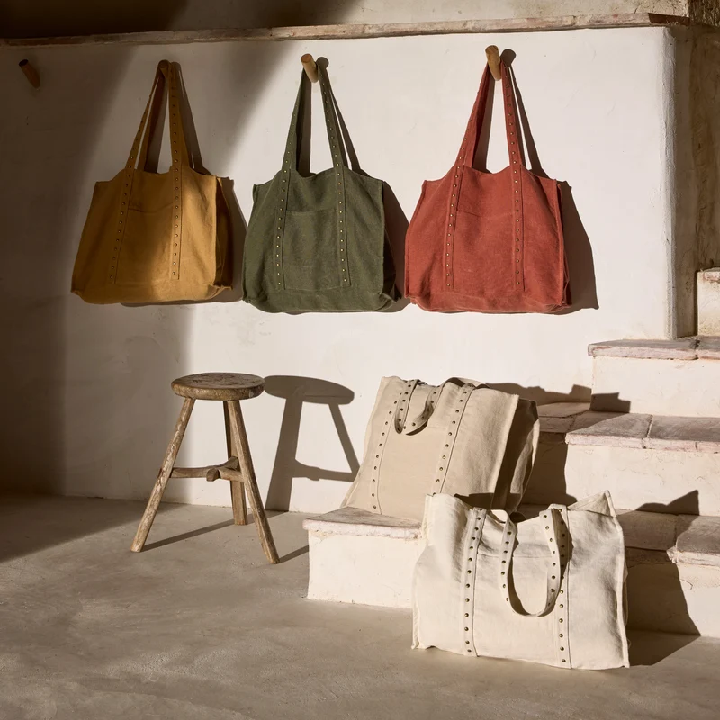 Sac NENIO pierre minérale clous laiton