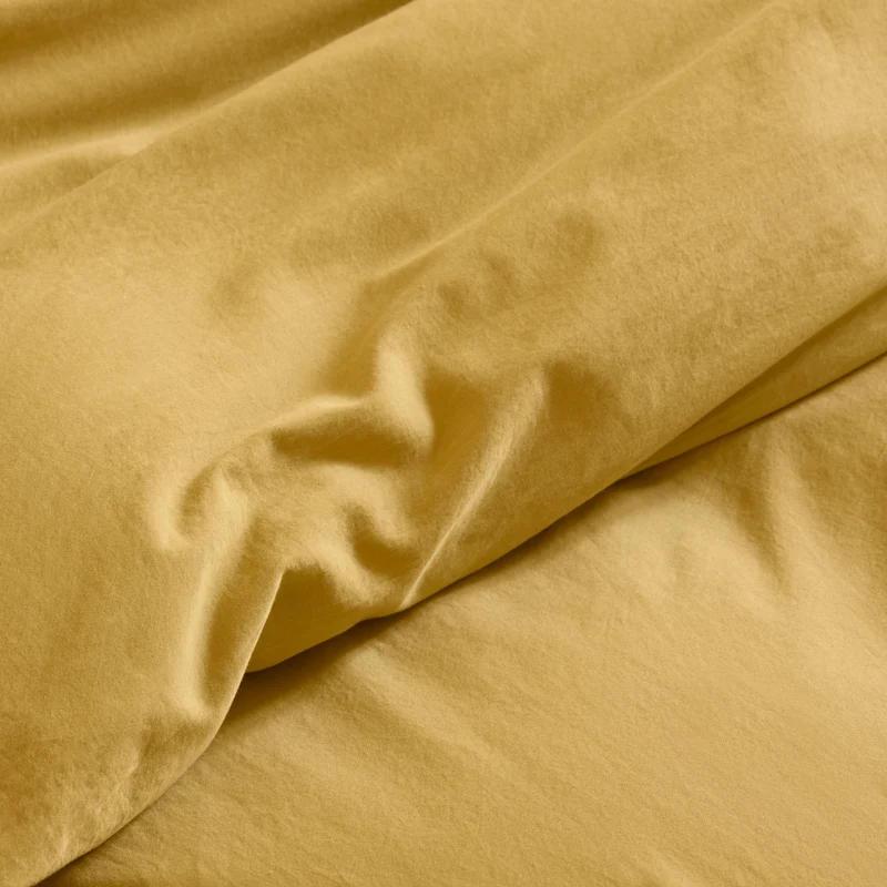 Housse de couette SATHEENE jaune indien