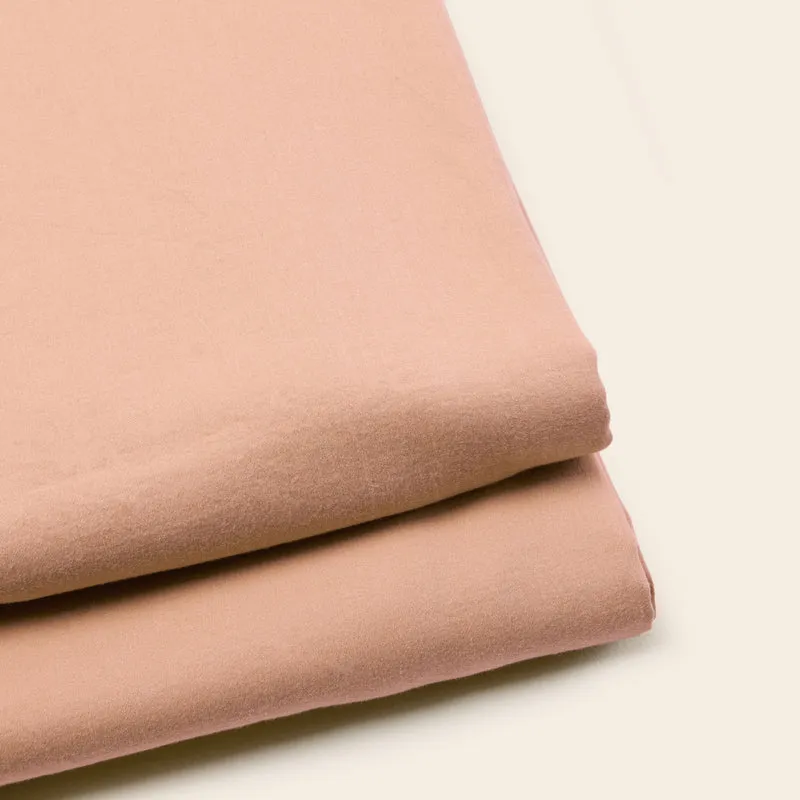 Drap plat SATHEENE terrarosa