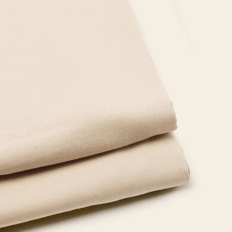Drap plat SATHEENE beige nude