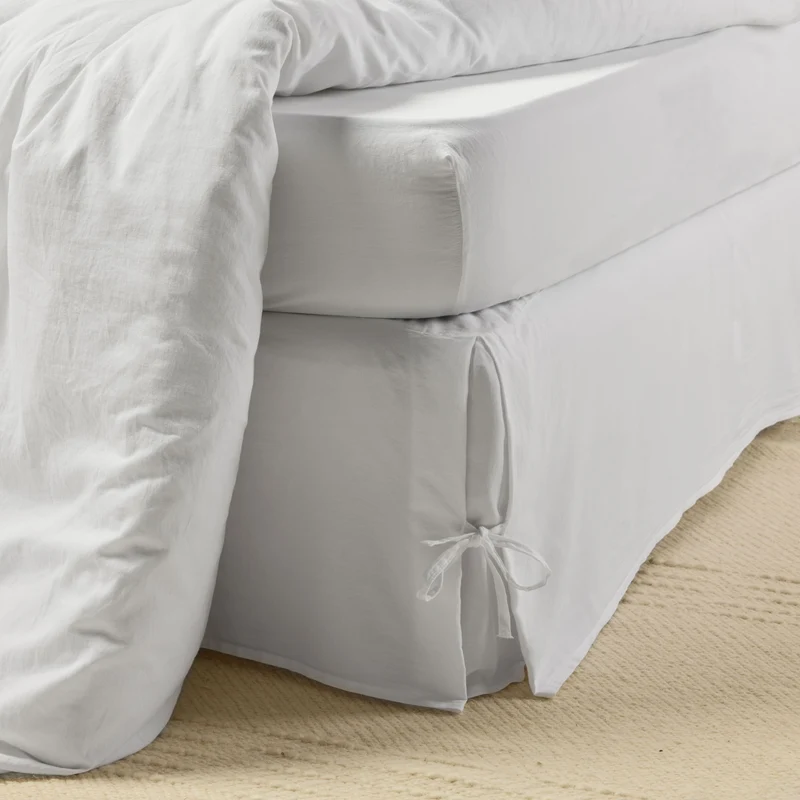 Drap Housse SATHEENE simplement blanc