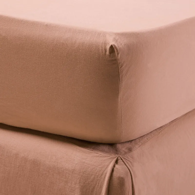 Drap Housse SATHEENE terrarosa