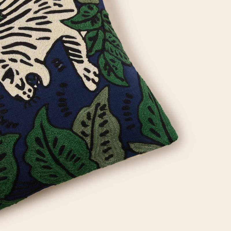 Housse de coussin TIGRIS encre