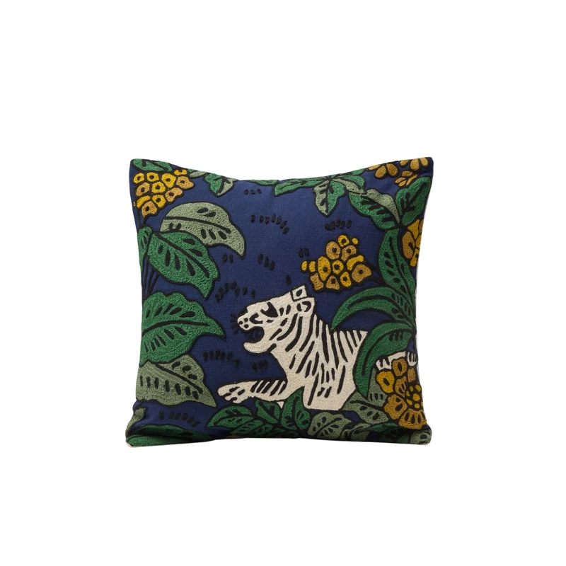 Housse de coussin TIGRIS encre