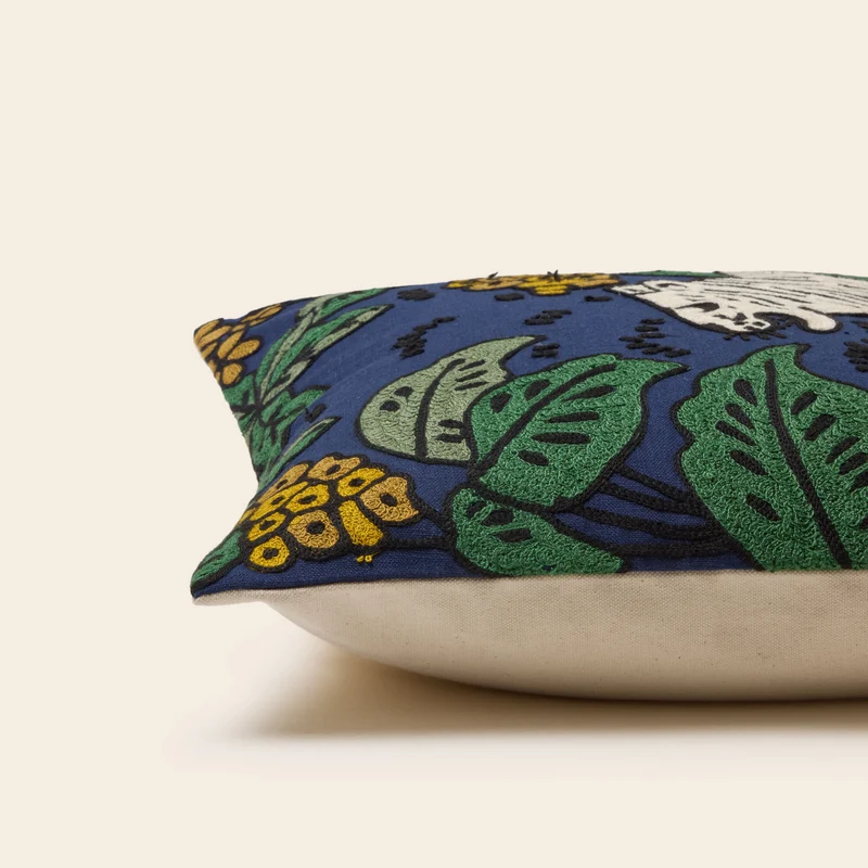 Housse de coussin TIGRIS encre