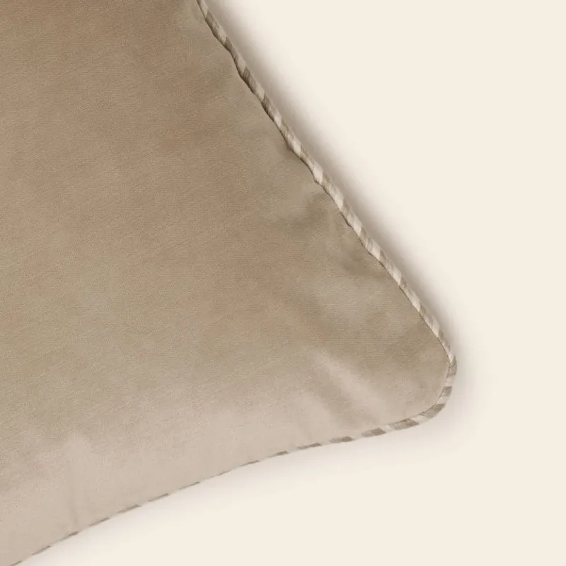 Housse de coussin DALILA beige chic
