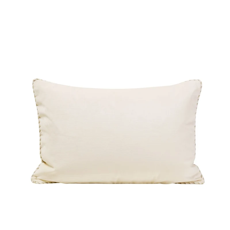 Housse de coussin DALILA ivoire