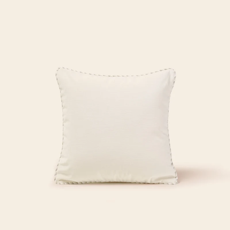 Housse de coussin DALILA ivoire