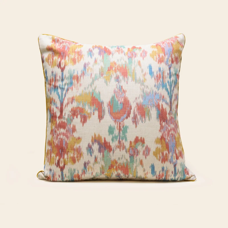 Housse de coussin SHINTA naturel et coloré