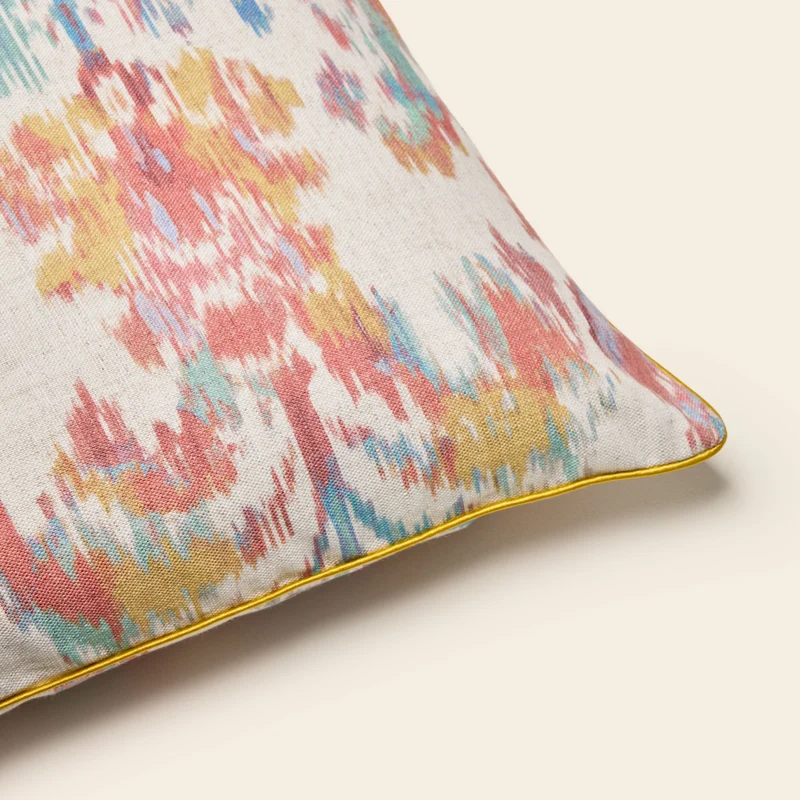 Housse de coussin SHINTA naturel et coloré