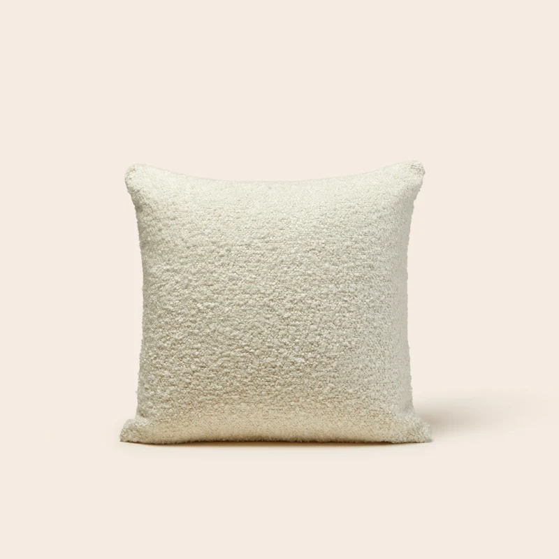 Housse de coussin LEONARD beige doux