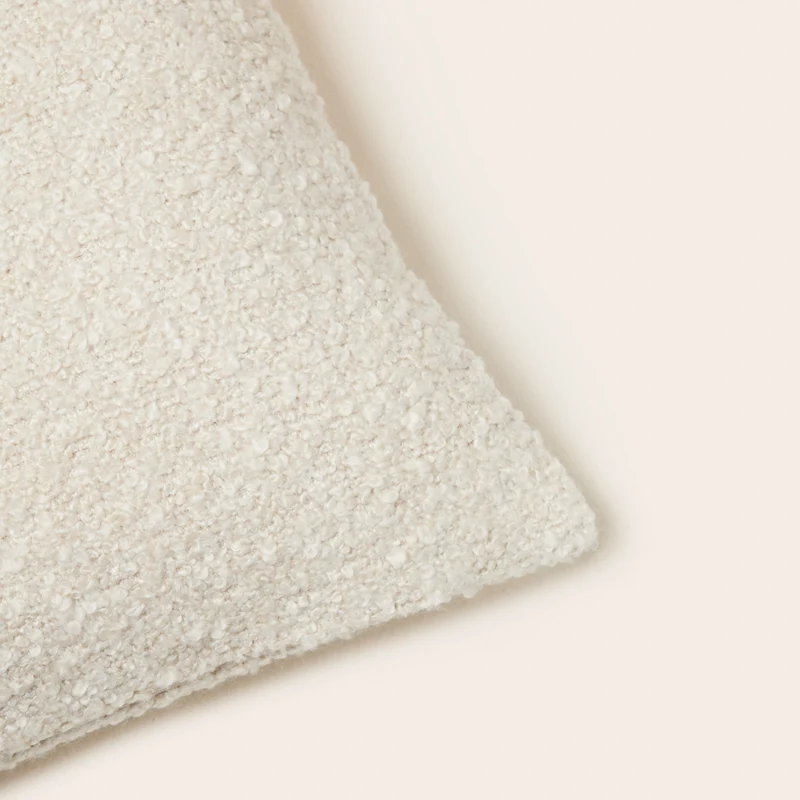 Housse de coussin LEONARD beige doux
