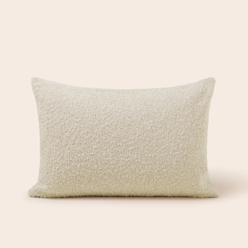 Housse de coussin LEONARD beige doux