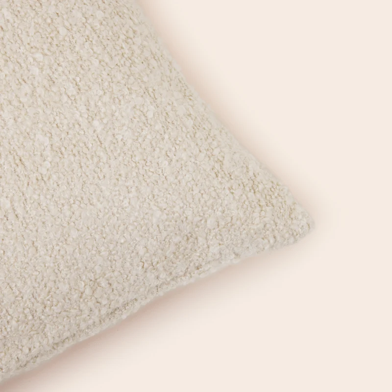 Housse de coussin LEONARD beige doux