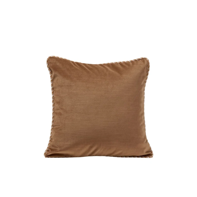 Housse de coussin DALILA camel doré