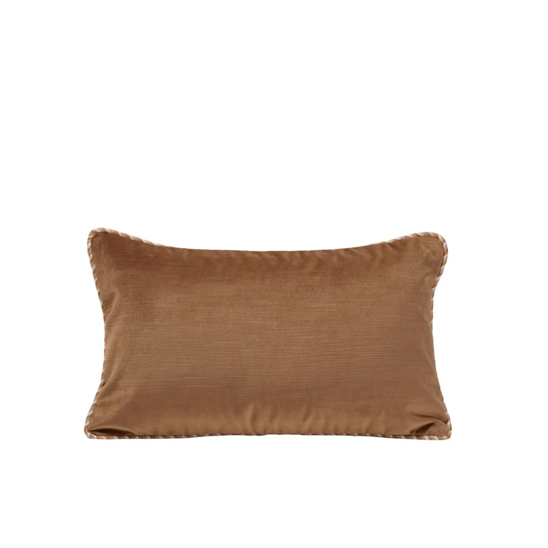 Housse de coussin DALILA camel doré