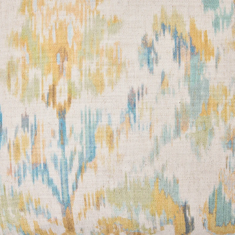 Housse de coussin SHINTA naturel et jaune