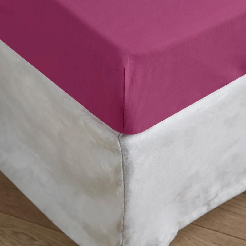 Drap Housse SQUARE violet foncé